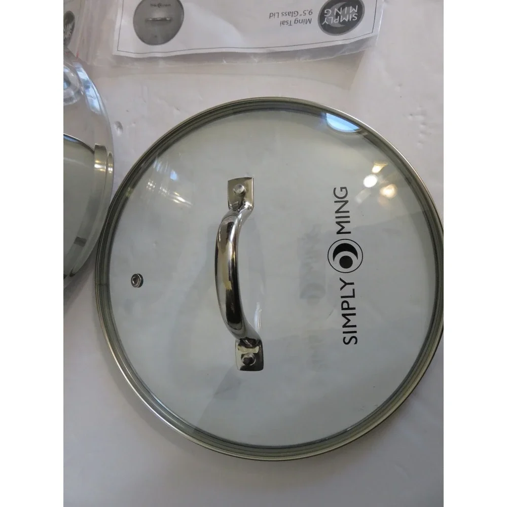 NEW! Simply Ming Stainless Steel 9.5